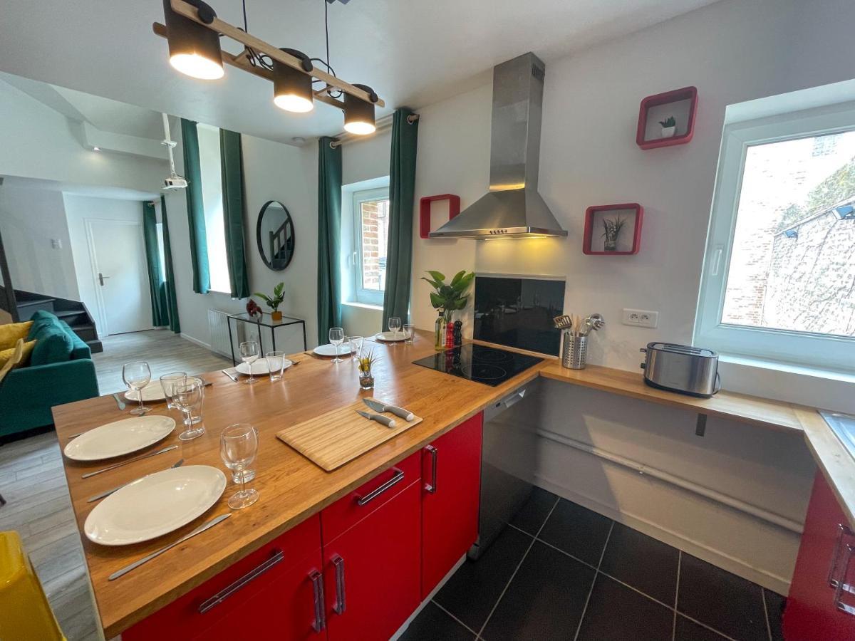 Superbe Appartement-Sauna-Cinema-Parking-Gare Amiens Zewnętrze zdjęcie