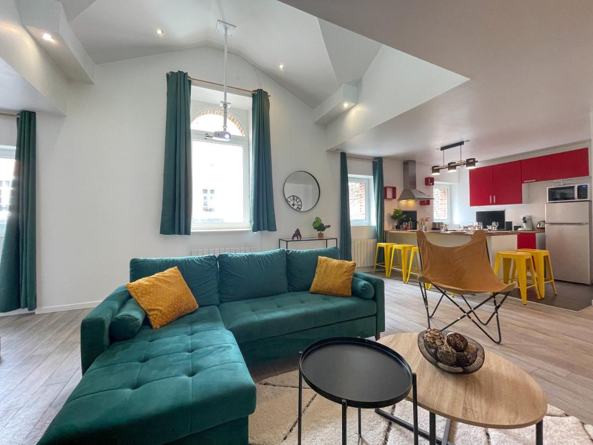 Superbe Appartement-Sauna-Cinema-Parking-Gare Amiens Zewnętrze zdjęcie