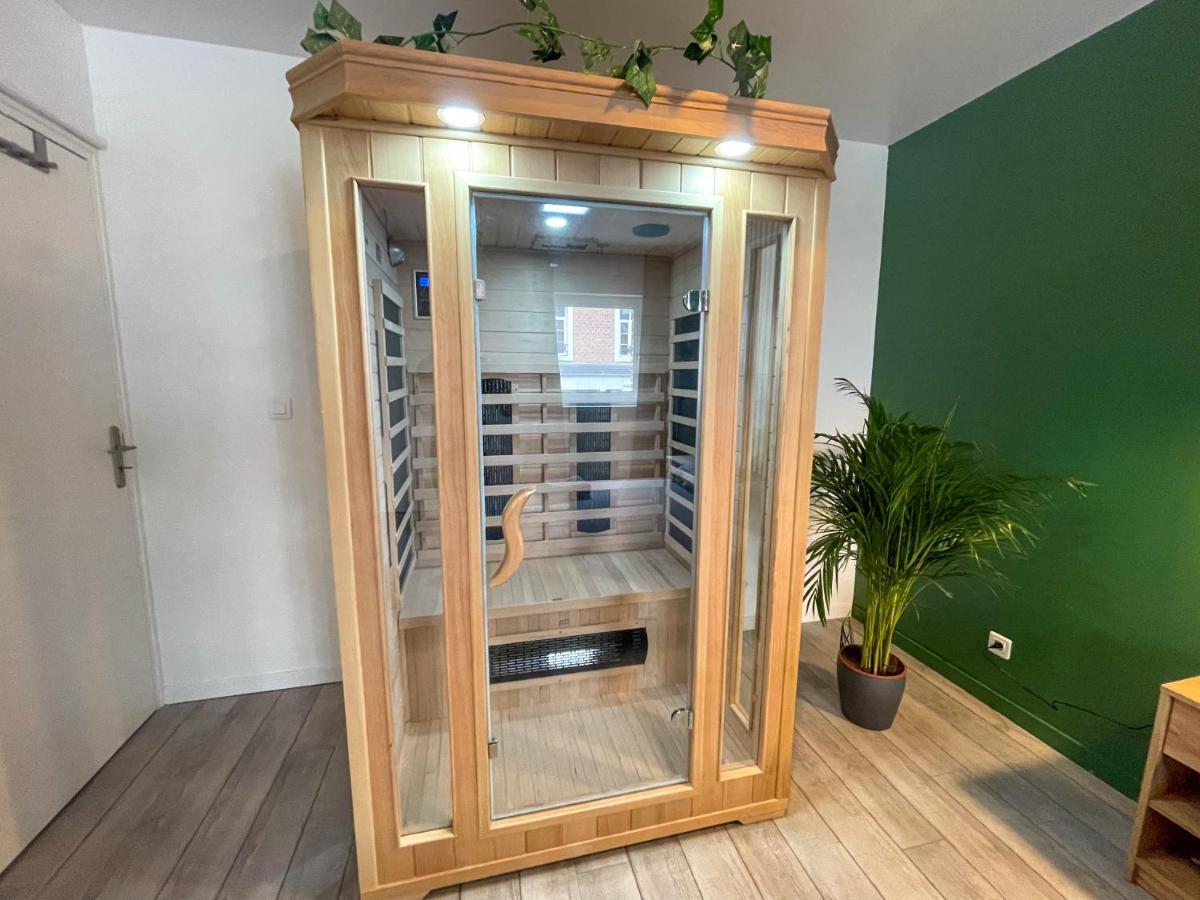 Superbe Appartement-Sauna-Cinema-Parking-Gare Amiens Zewnętrze zdjęcie