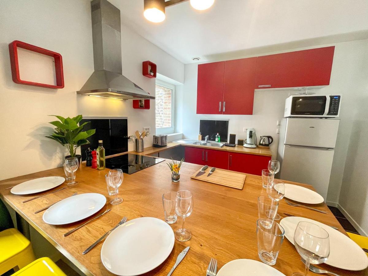 Superbe Appartement-Sauna-Cinema-Parking-Gare Amiens Zewnętrze zdjęcie