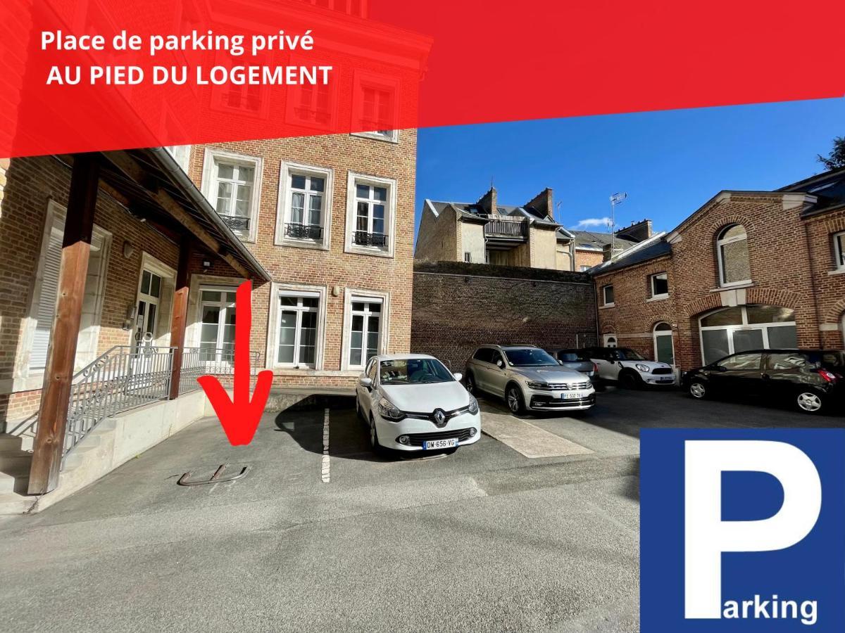 Superbe Appartement-Sauna-Cinema-Parking-Gare Amiens Zewnętrze zdjęcie