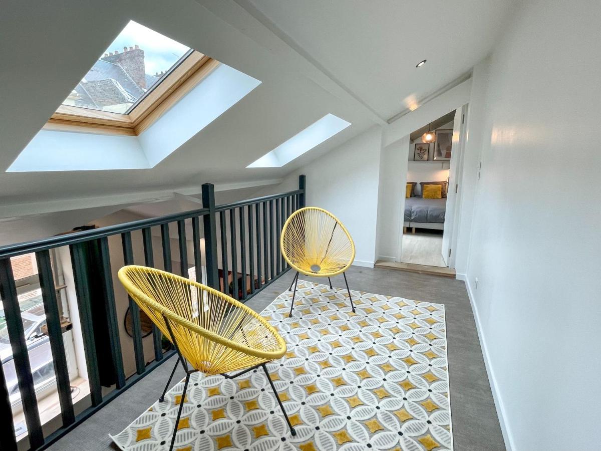 Superbe Appartement-Sauna-Cinema-Parking-Gare Amiens Zewnętrze zdjęcie