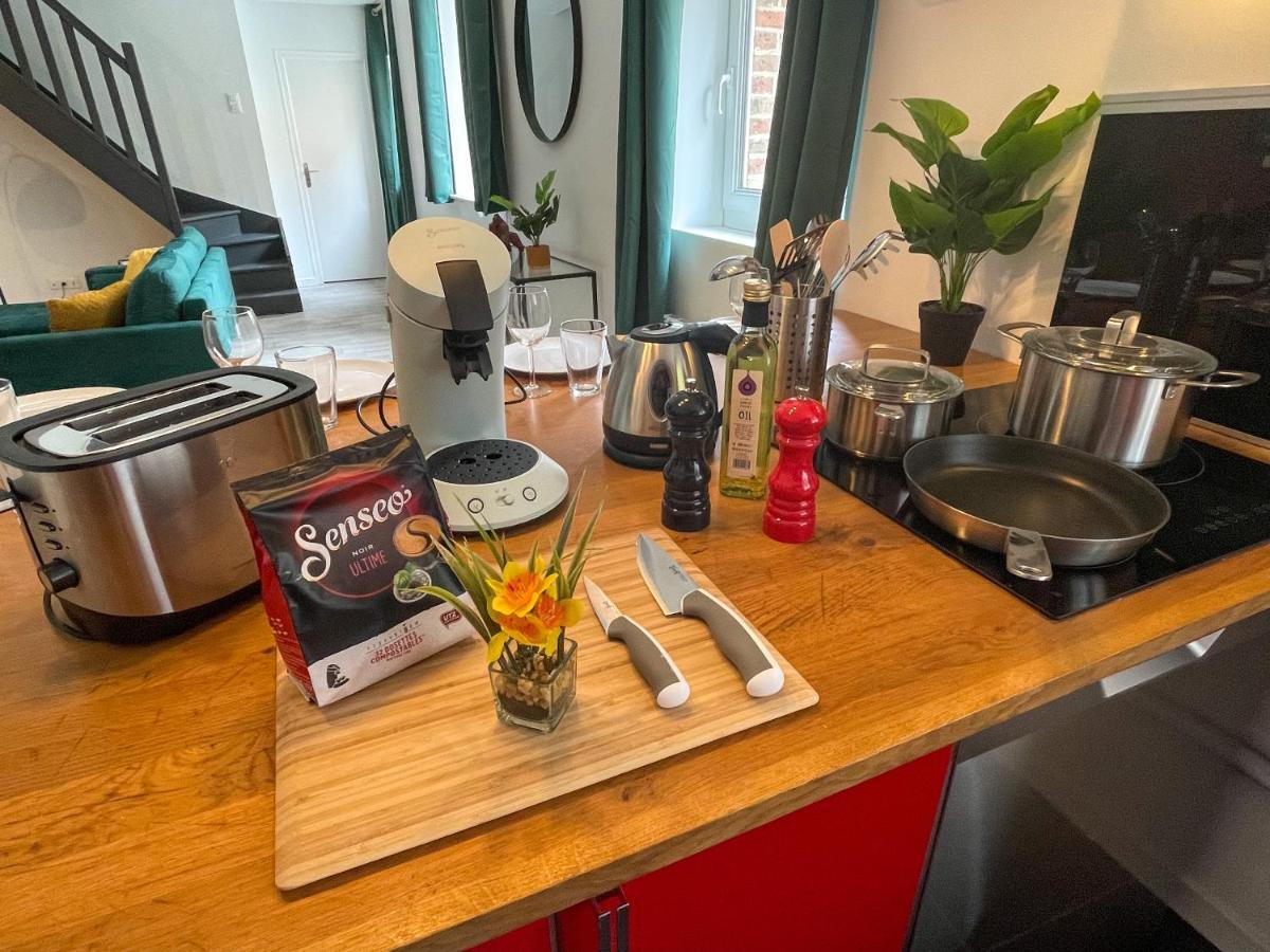 Superbe Appartement-Sauna-Cinema-Parking-Gare Amiens Zewnętrze zdjęcie