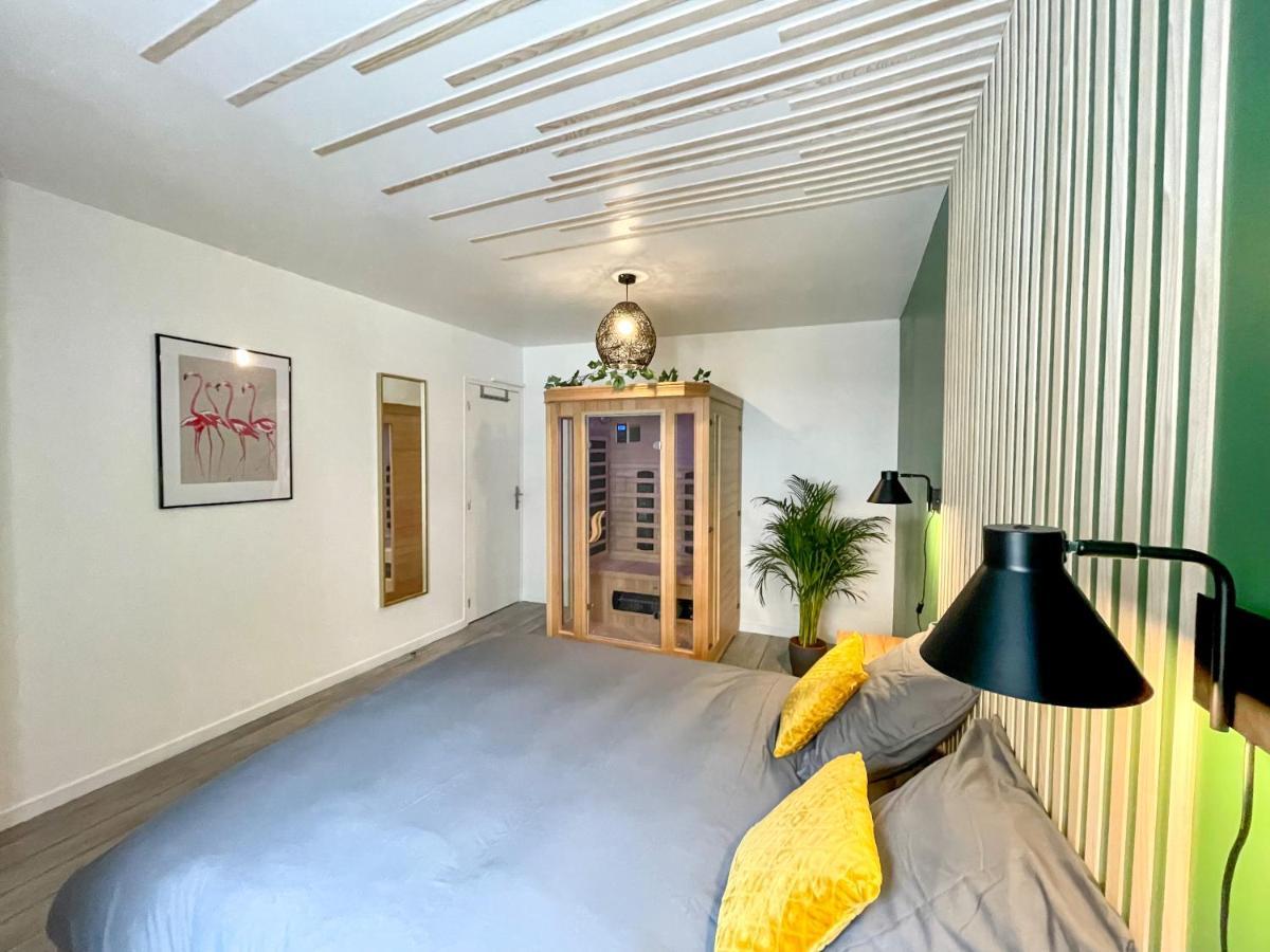 Superbe Appartement-Sauna-Cinema-Parking-Gare Amiens Zewnętrze zdjęcie