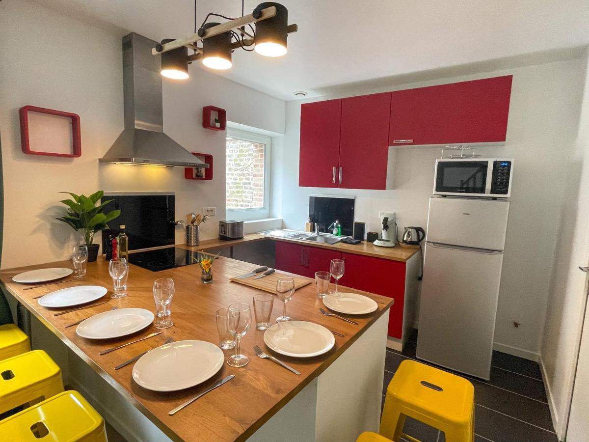 Superbe Appartement-Sauna-Cinema-Parking-Gare Amiens Zewnętrze zdjęcie